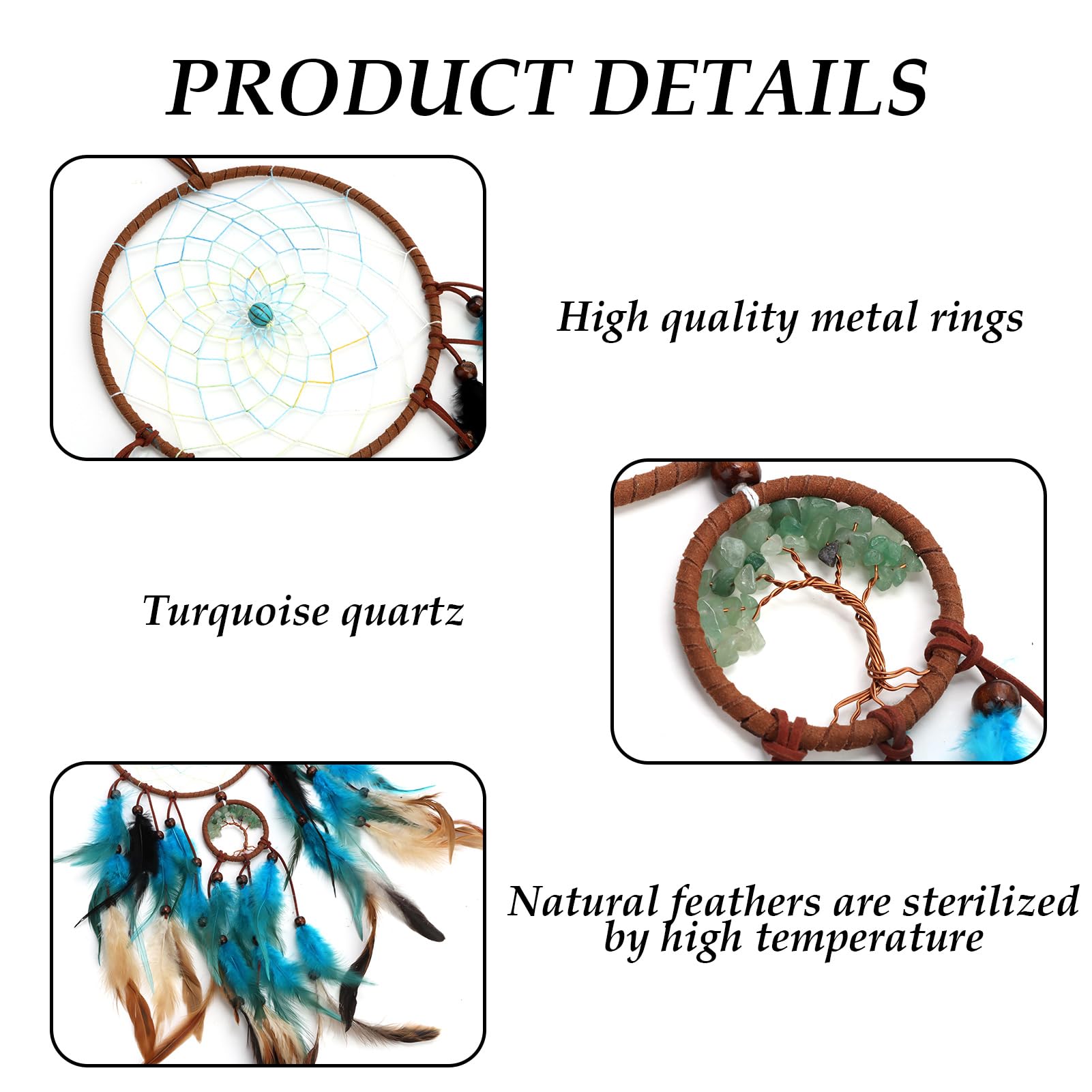 Acchiappasogni Artigianale Dream Catcher Parete Acchiappasogni Indiano Grande - Dream Catcher Con Pendenti E Piume - Decorazione Parete Bohémien - Rosa Sfumato Portafortuna Nativo Americano Dream Catcher Piume Perline