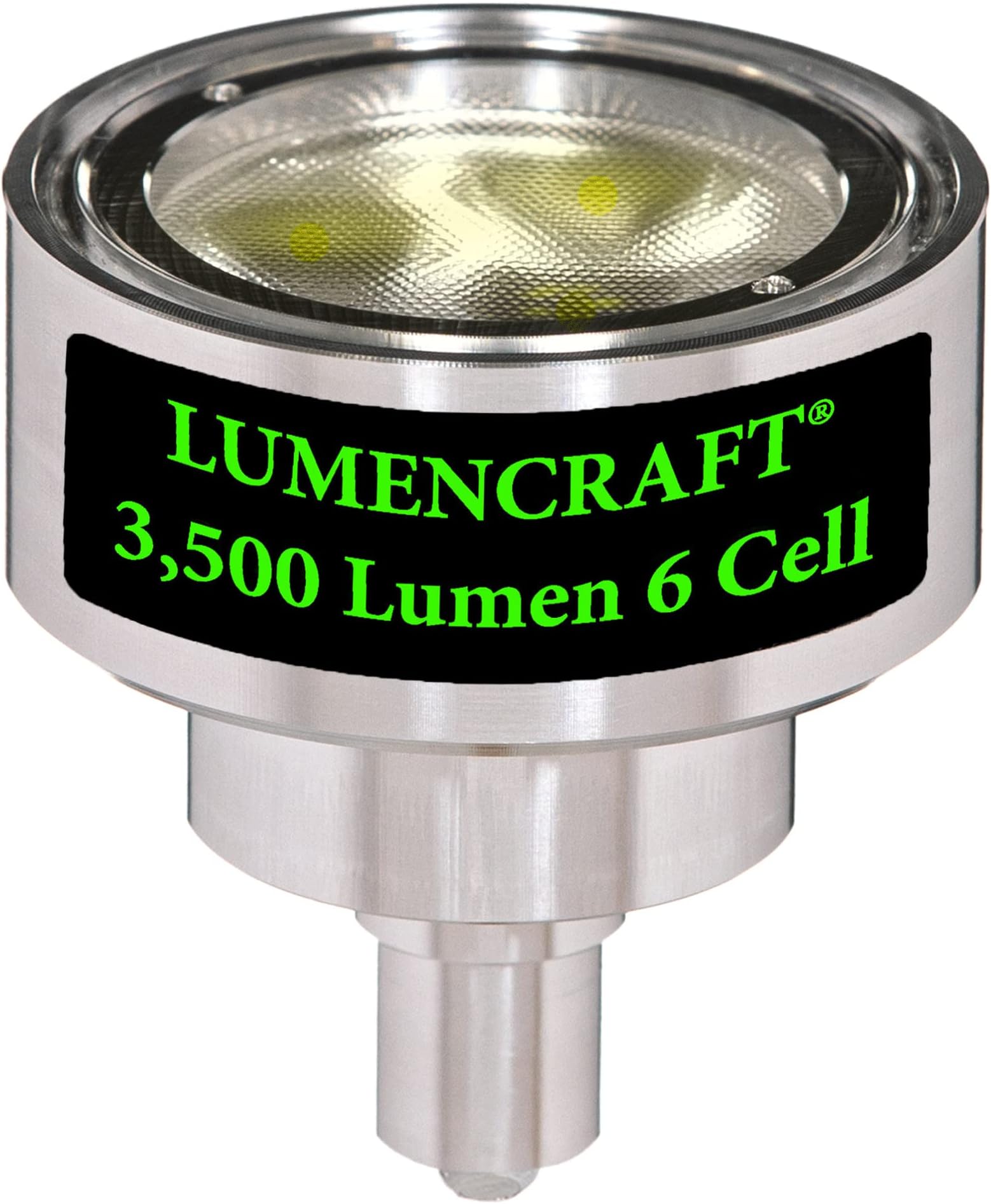 Lumencraft LED Conversion Compatible/Replacement for Maglite Flashlights 2500-3500 Lumen fits 5 or 6D Cell