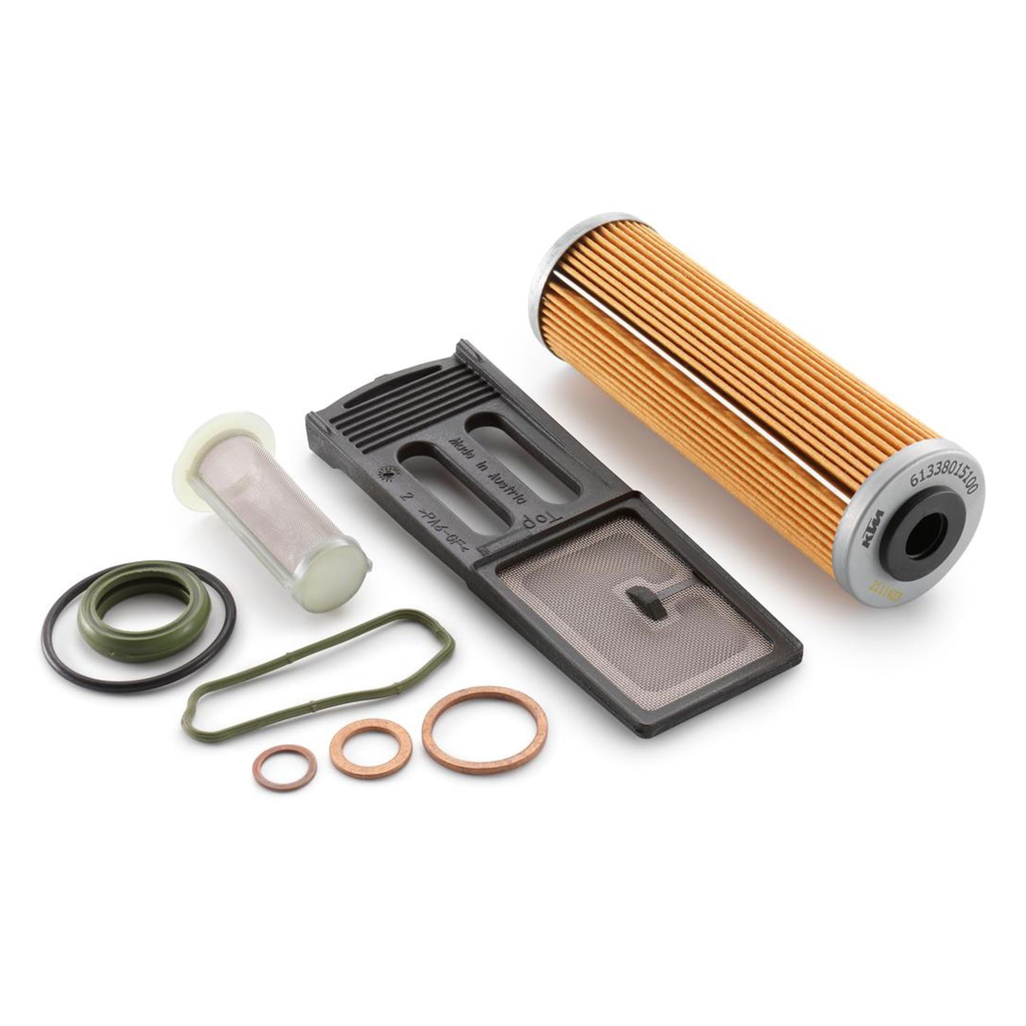 KTM Ölfilterkit Filterset OEM 00050000065 für 640 Adventure-R, 950 & 990 Adventure/R, 950 & 990 Supermoto T&R, 990 Super Duke R Modelle 2004 bis 2013