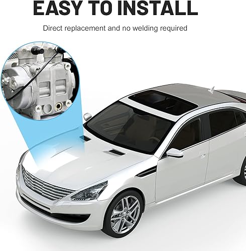 Miniatura 6 de Nuevo compresor de aire acondicionado de CA con embrague para Honda Fit 2009-2014 1.5L, 140920C, 97579,98579, para CO11312C