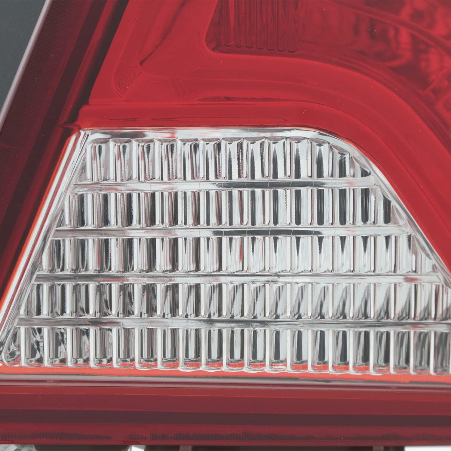 AKKON - Fits 2014-2020 Chevy Impala [Halogen Type] Chrome Red Brake Tail Light Driver Left Side Inner+Outer Replacement