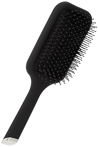 Miniatura 4 de ghd El cepillo de pelo de paleta todo terreno, cepillo desenredante para cabello grueso, base plana ancha para crear secados rectos y elegantes,