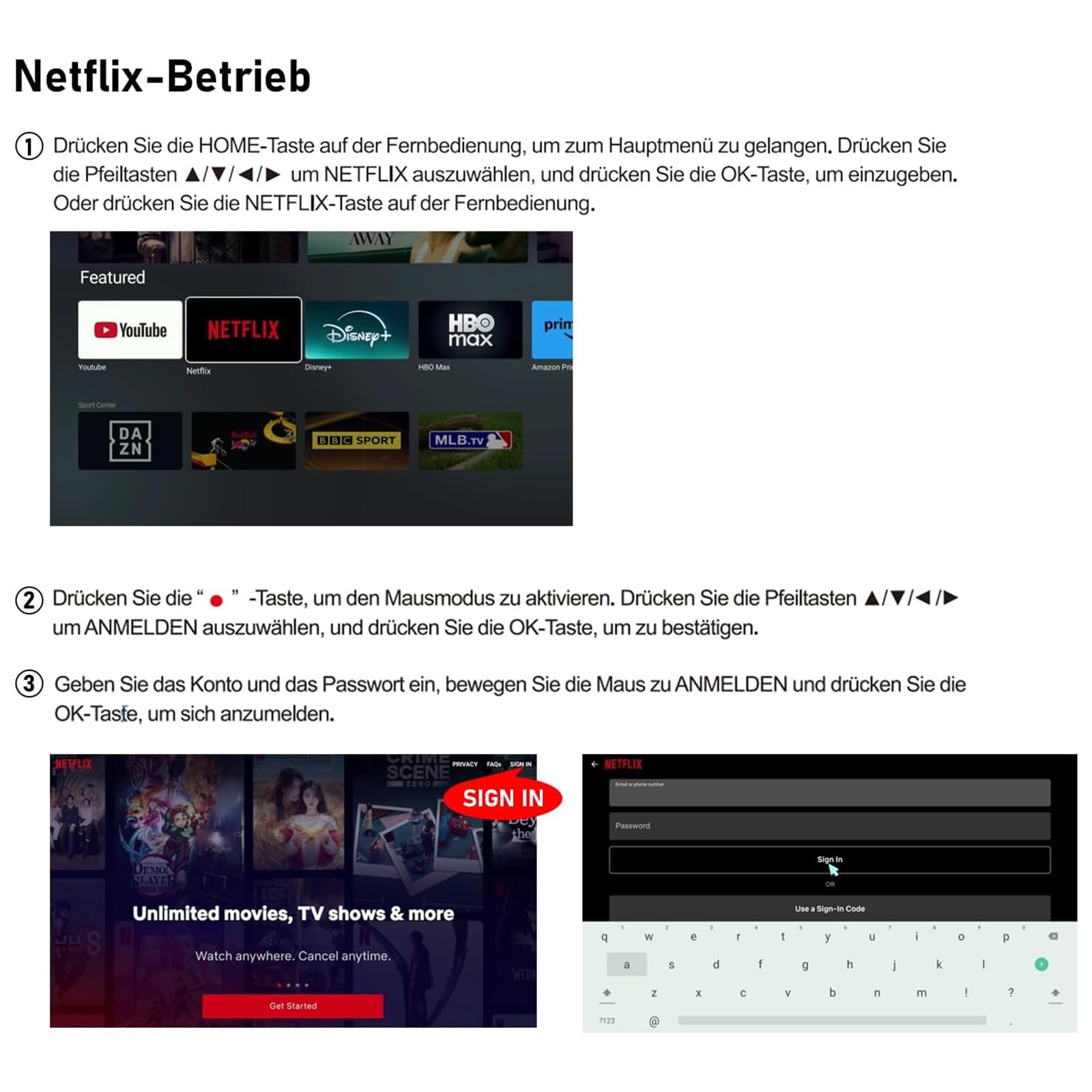 43-Zoll Full HD Smart TV, D-LED-Hintergrundbeleuchtung Fernseher, randloses Design, HDMI, USB, DVB-T2/S2, RJ45-Anschluss, großer Bildschirm für Wohnzimmer, Schlafzimmer, Heimunterhaltung- schwarz