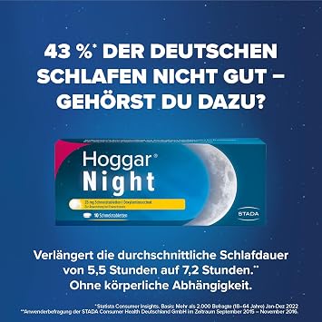 Hoggar Night Sleeping Tablets