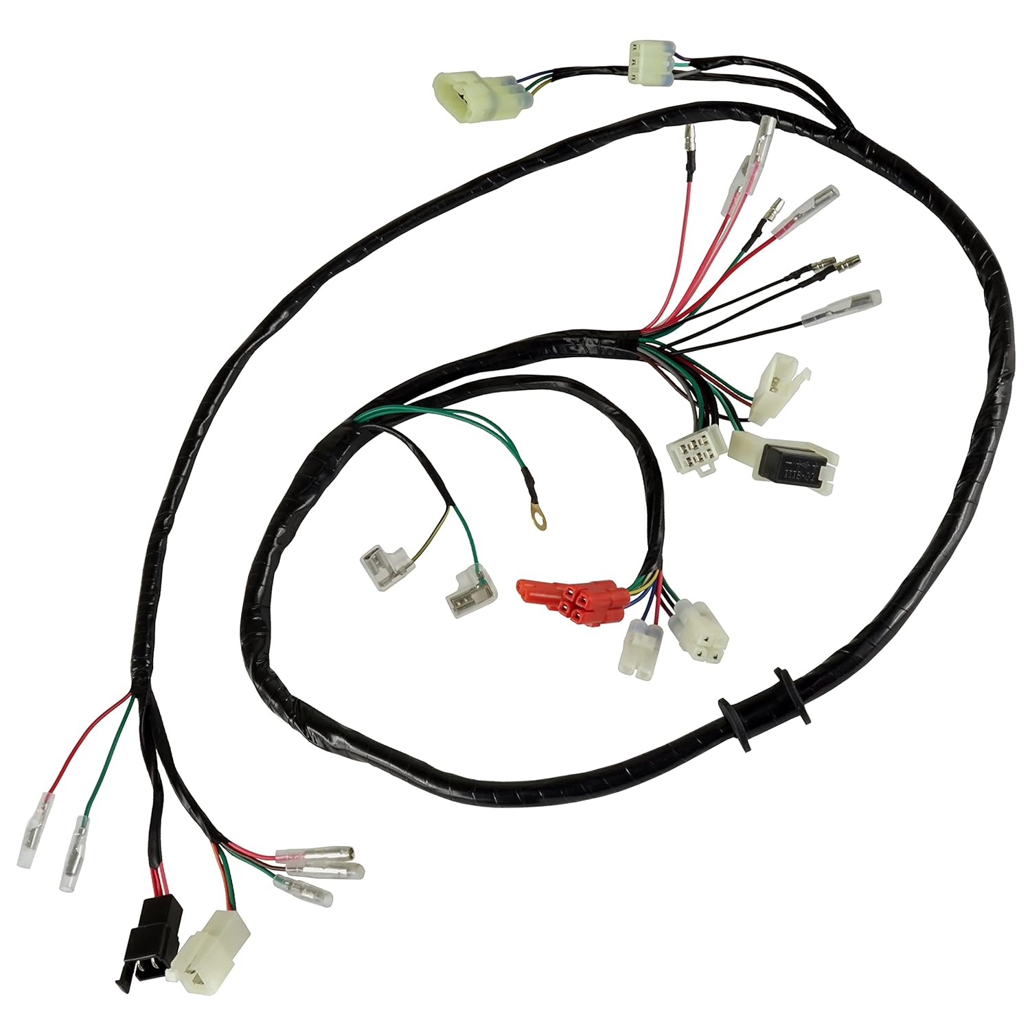 Caltric Wire Harness Compatible with Honda FourTrax 300 TRX300 2X4 1994 1995 1996 1997 32100-HM5-670