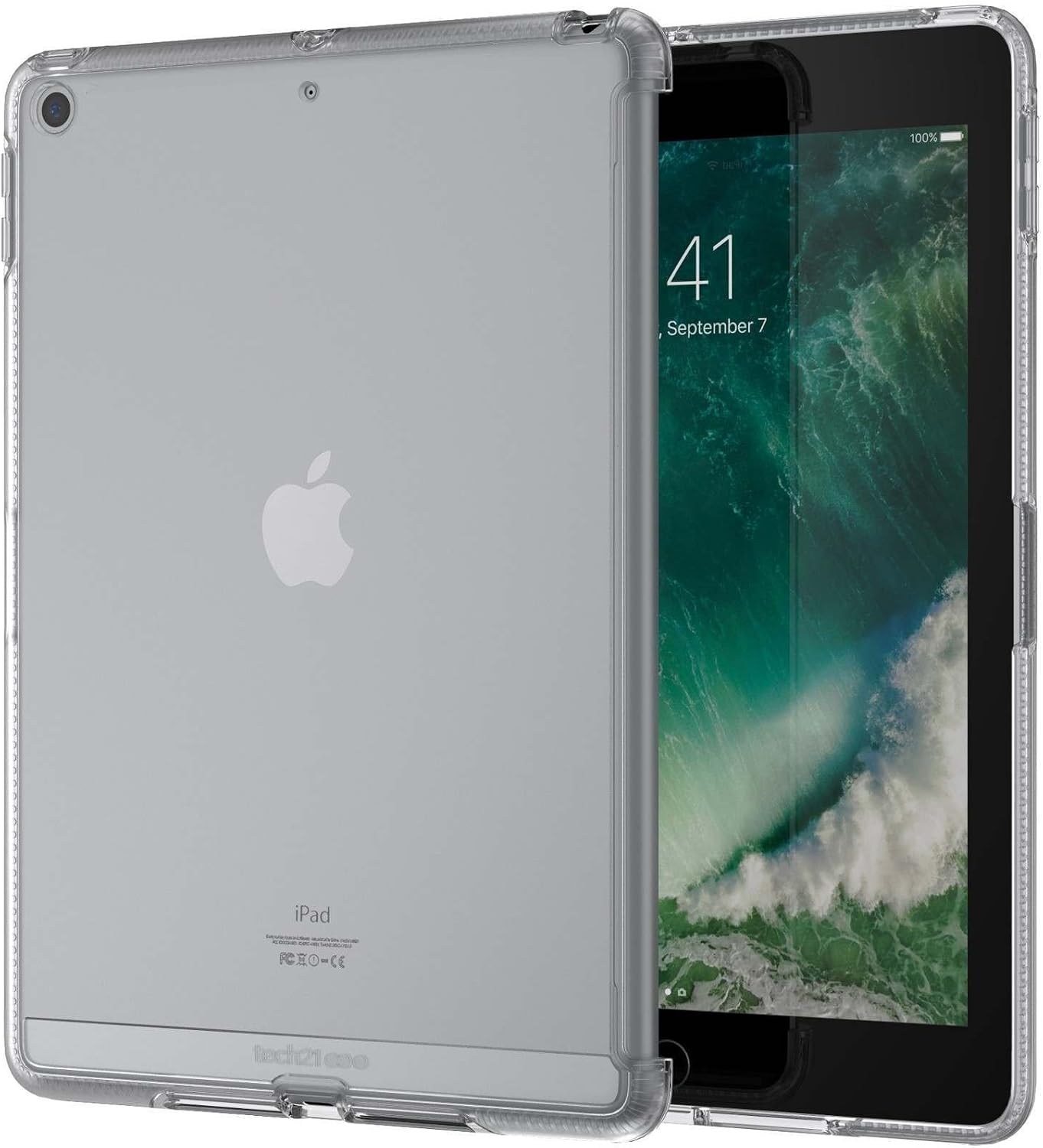 Tech21 Impact Clear for iPad 5th & 6th Gen – Protective iPad Case with Impact Protection