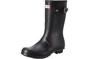 Women's Original Short Gloss Snow Boot - Rain Boots for Women Size 9
