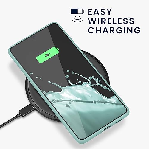 Miniatura 5 de kwmobile Funda compatible con Samsung Galaxy S20 FE - Funda protectora delgada de silicona TPU - Cool Mint