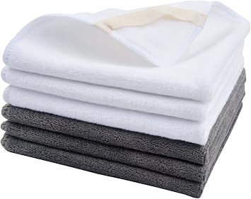 Sinland Microfiber Face Towels, Fluffy, Soft Texture, Instant Absorption, Quick Drying, Antibacterial, Odor Resistant, Household Use, Hotels, Beauty Towels, Commercial Use, Durable, Salon Towels, For