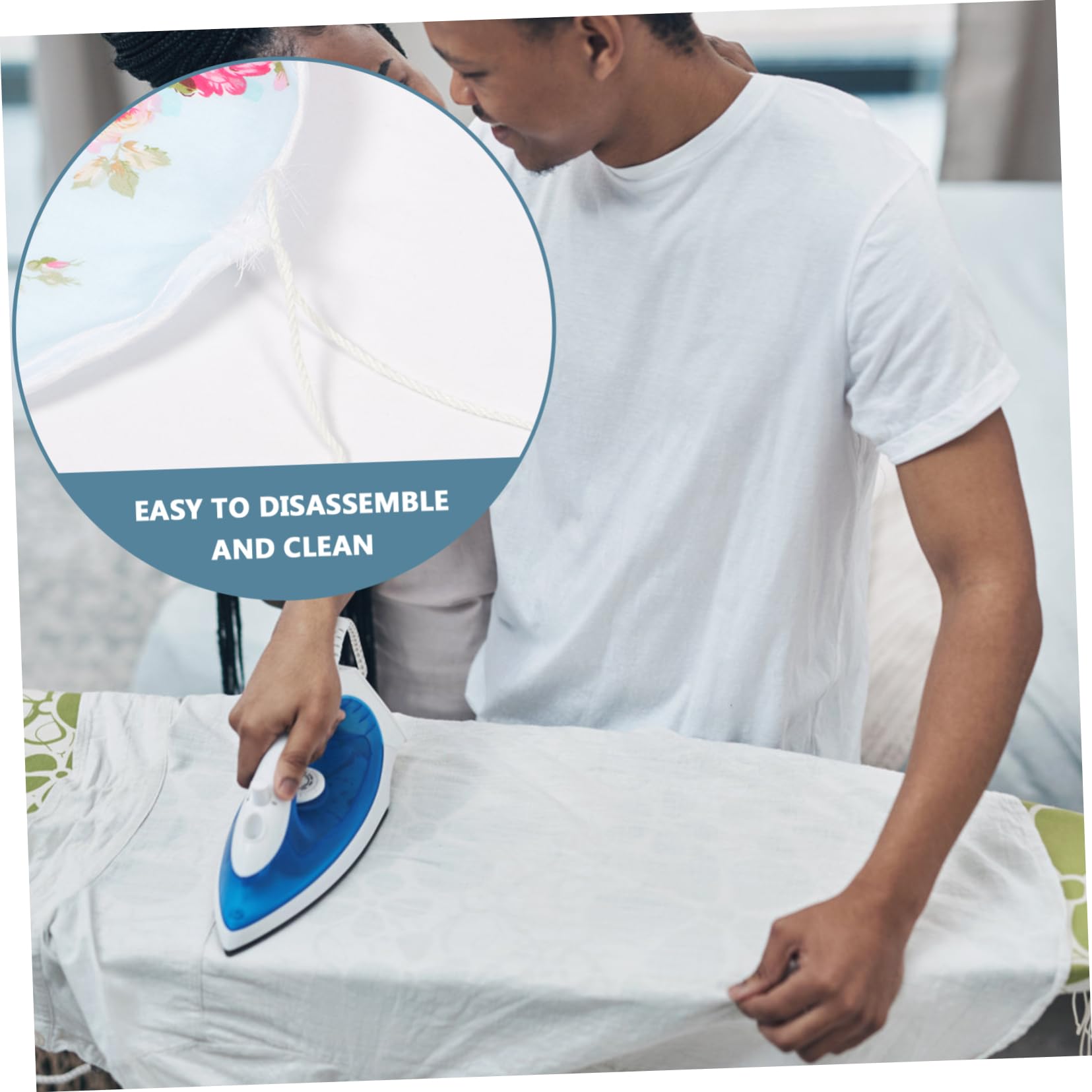 Amosfun 4 Fundas para Tabla De Planchar Cubierta para Tabla De Planchar para El Hogar Cubierta para Mesa De Planchar Protector sobre La Puerta Tabla De Planchar Suministros para