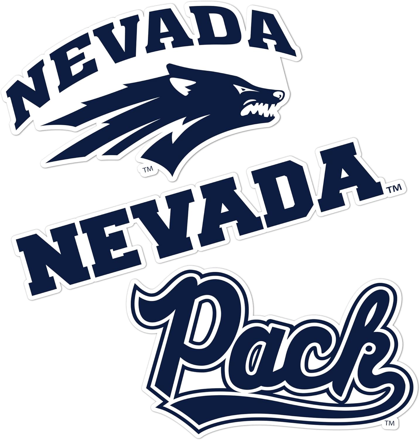 Desert Cactus University of Nevada Reno Sticker UNR Wolf Pack Vinyl Decals Laptop Water Bottle Car Scrapbook T5 (Type 5-1)
