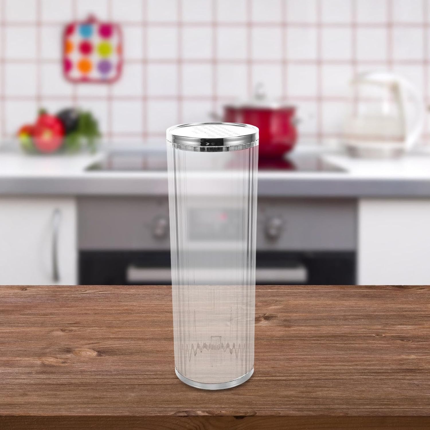 Plastic Cup Dispenser for Kitchen Counter and Beverage Services, Versatile Cup Holder Rack with Stylish Design, Prevents Clutter and Mess, for Home and Office Use