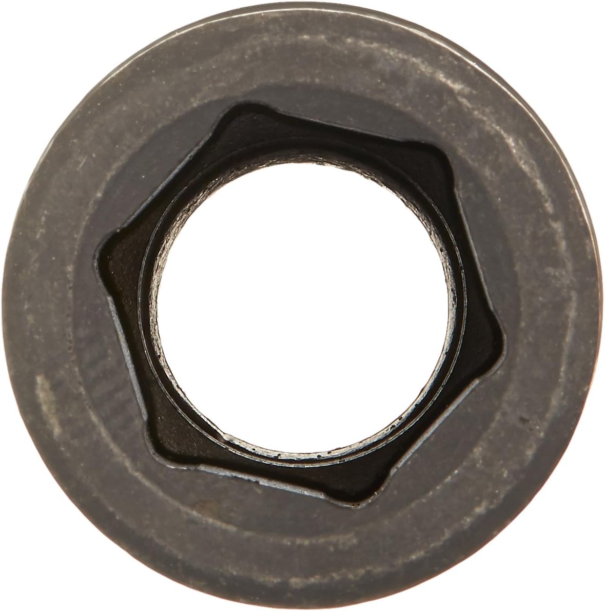 SK Hand Tool 8980 6 Point 3/8-Inch Drive Semi-Deep Impact Socket, 10mm