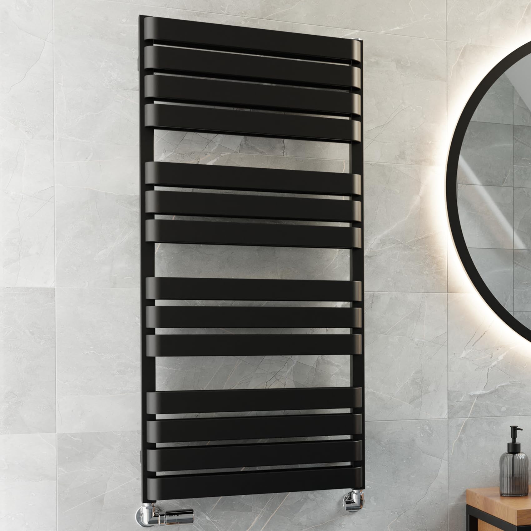 Warp T Bold Heated Towel Rail