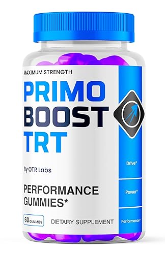 Primo Boost TRT Gummies, PrimoBoostTRT Performance Gummys for Men, Premium