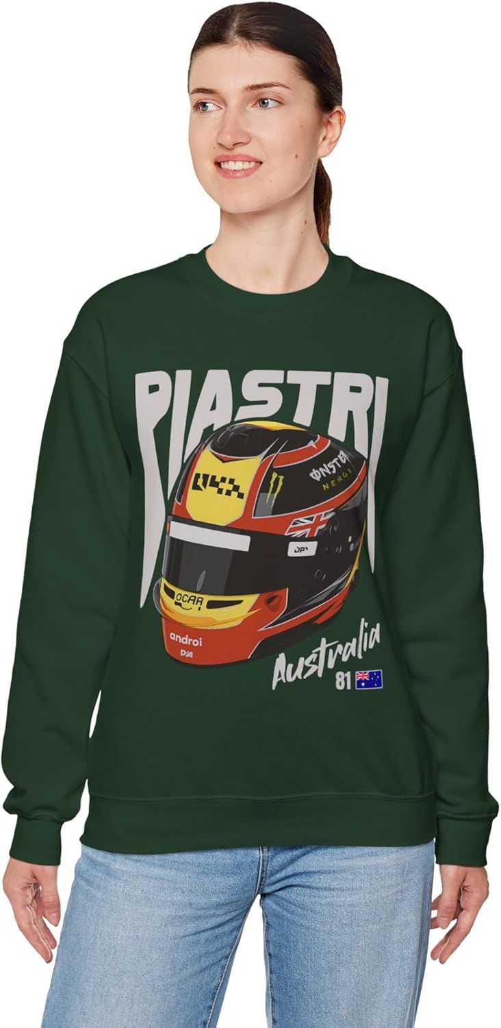 Piastri Sweatshirt | Inspired Motorsports Apparel, British Racing Team Merchandise, Race Fan Gift, Driver Sweater - Image 6