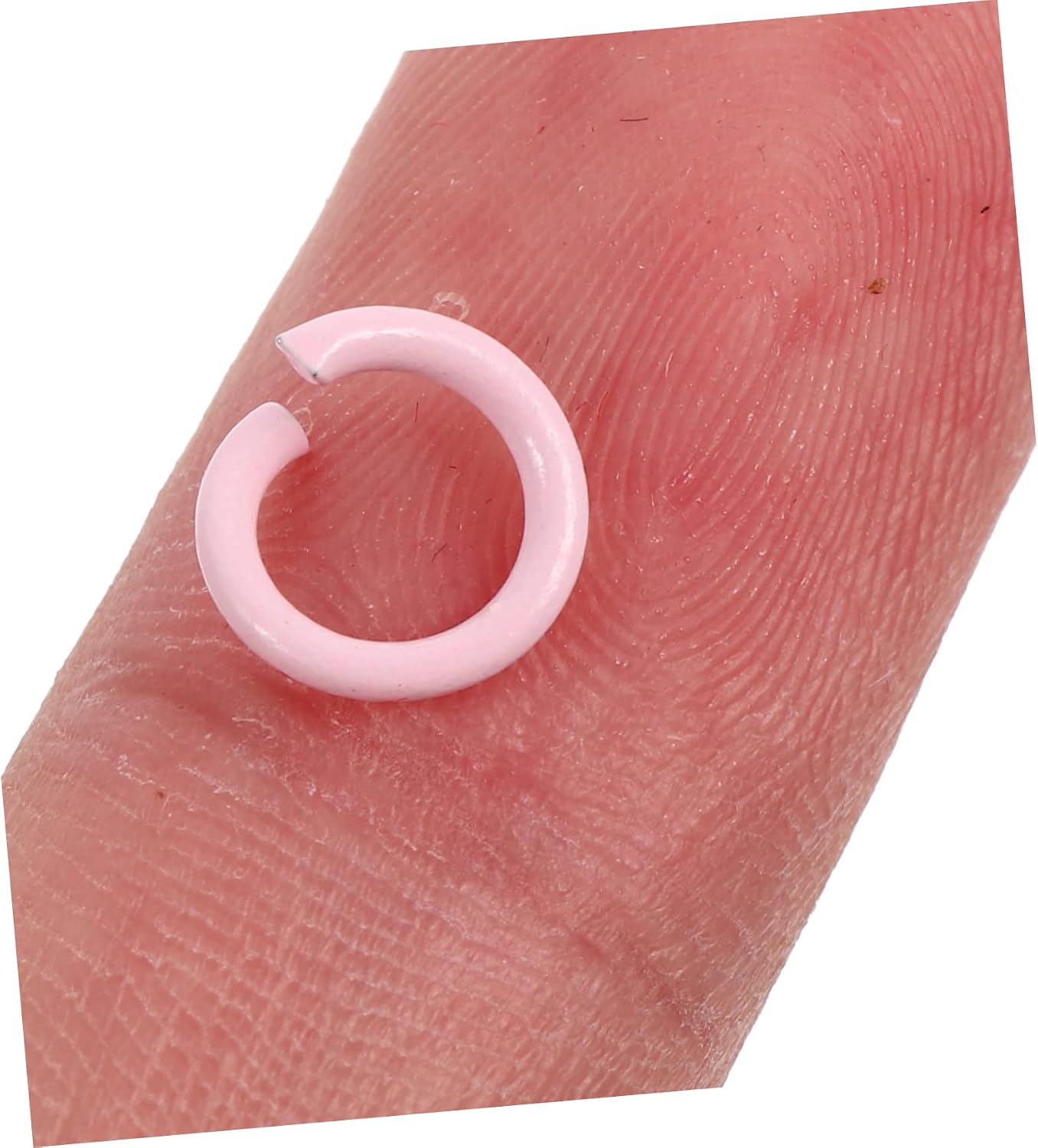 STOBOK 400pcs Split Rings Open Jump Rings DIY Jewelry Kit for Necklace Making