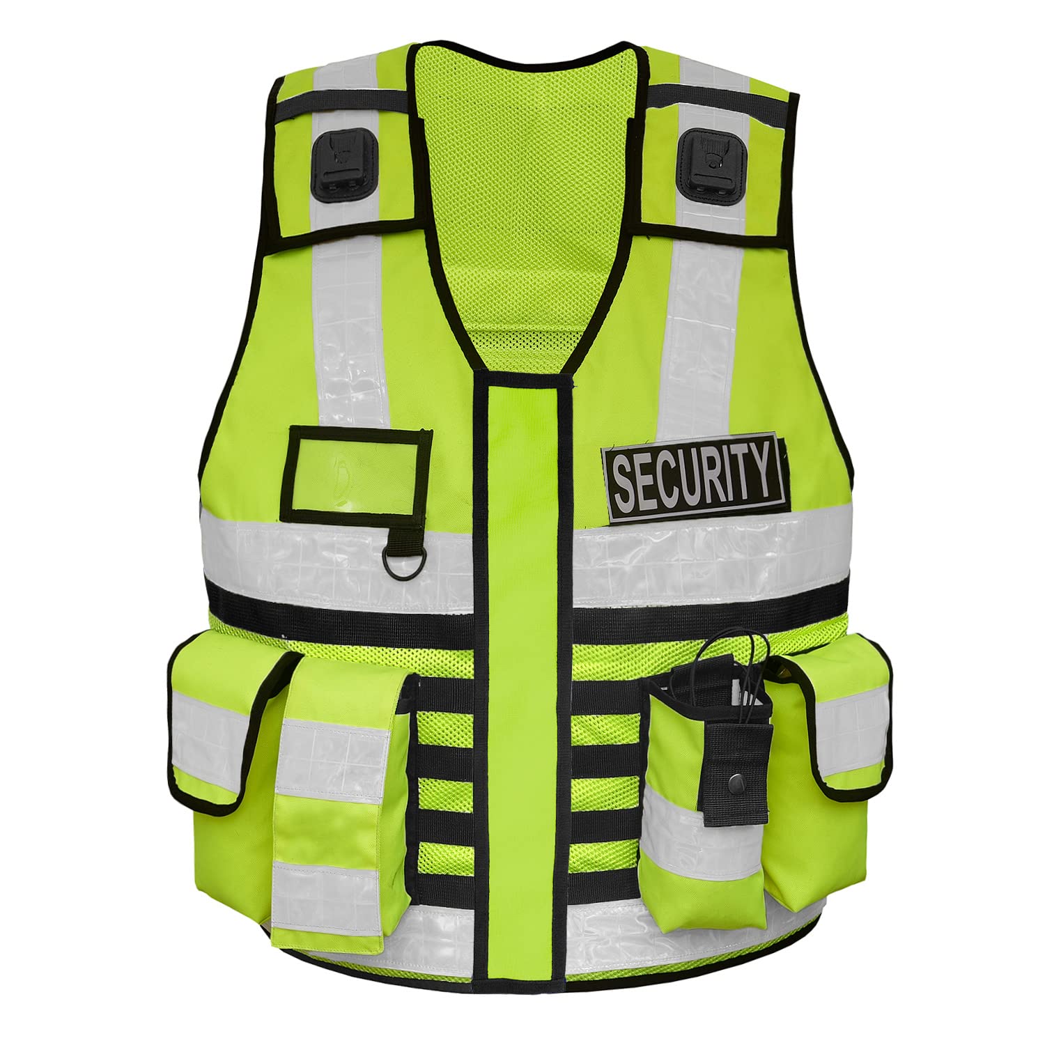 Sicherheitsweste Security Reflektorweste 304 Gelb& Security