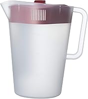 GoodCook 1 Gallon BPA-Free Pitcher with 4-Way Straining Lid - Ideal for Iced Tea, Lemonade & Juice