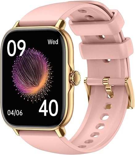 Reloj inteligente para Android para mujer, pantalla táctil de 1.91 pulgadas, monitor de sueño, oxígeno en sangre y frecuencia cardíaca, IP68,