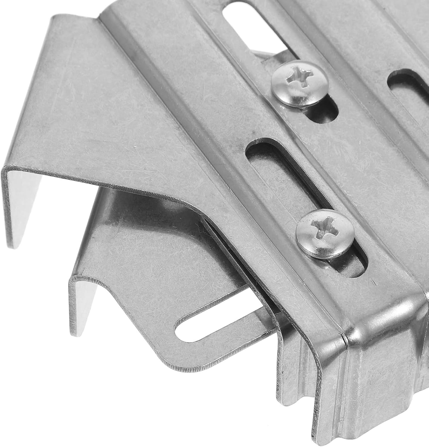 2pcs Stainless Steel 90 Degree Corner Woodworking Clamps Adjustable Right Angle Fixing Holder for Wood Panels Frame Assembly Tools
