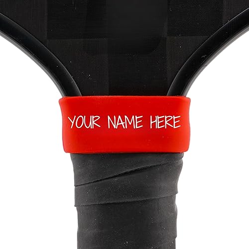 Banda de paleta de pickleball personalizada personaliza tu remo, agarre de tenis, accesorios deportivos