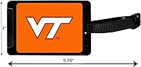 Vista 4 de NCAA Virginia Tech Hokies Etiqueta de equipaje