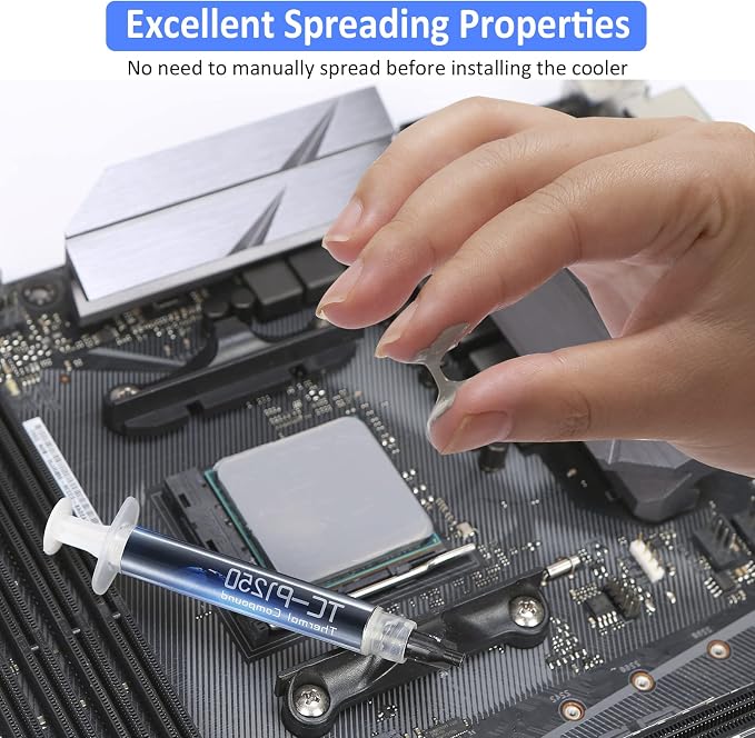 Pasta térmica alta conductividad 5g para CPU y GPU miniatura 3