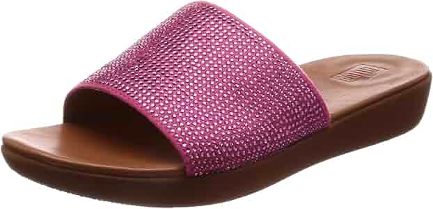 fitflop サンダル SOLACRYSTALLED ピンク Amazon | [フィットフロップ] コンフォート サンダル SOLA