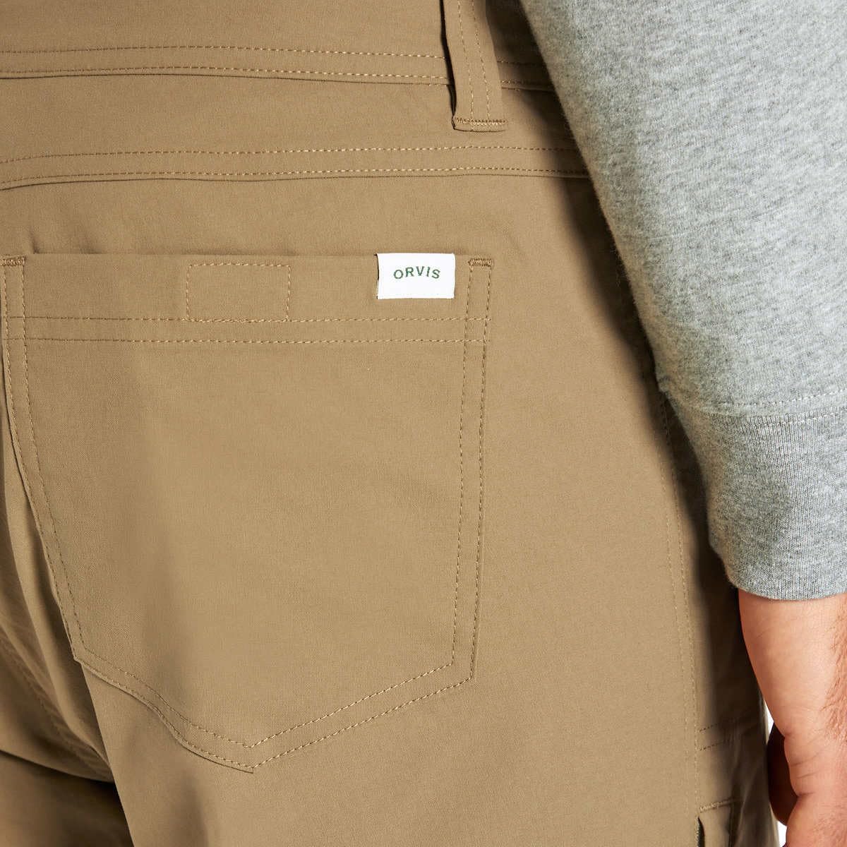 Orvis Men’s Fleece Lined Stretch Fabric Pant - Image 6