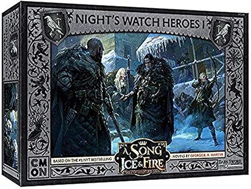 CMON Juego de caja de héroes de mesa en miniatura de una canción de hielo y fuego, juego de estrategia para adultos, mayores de 14 años, 2