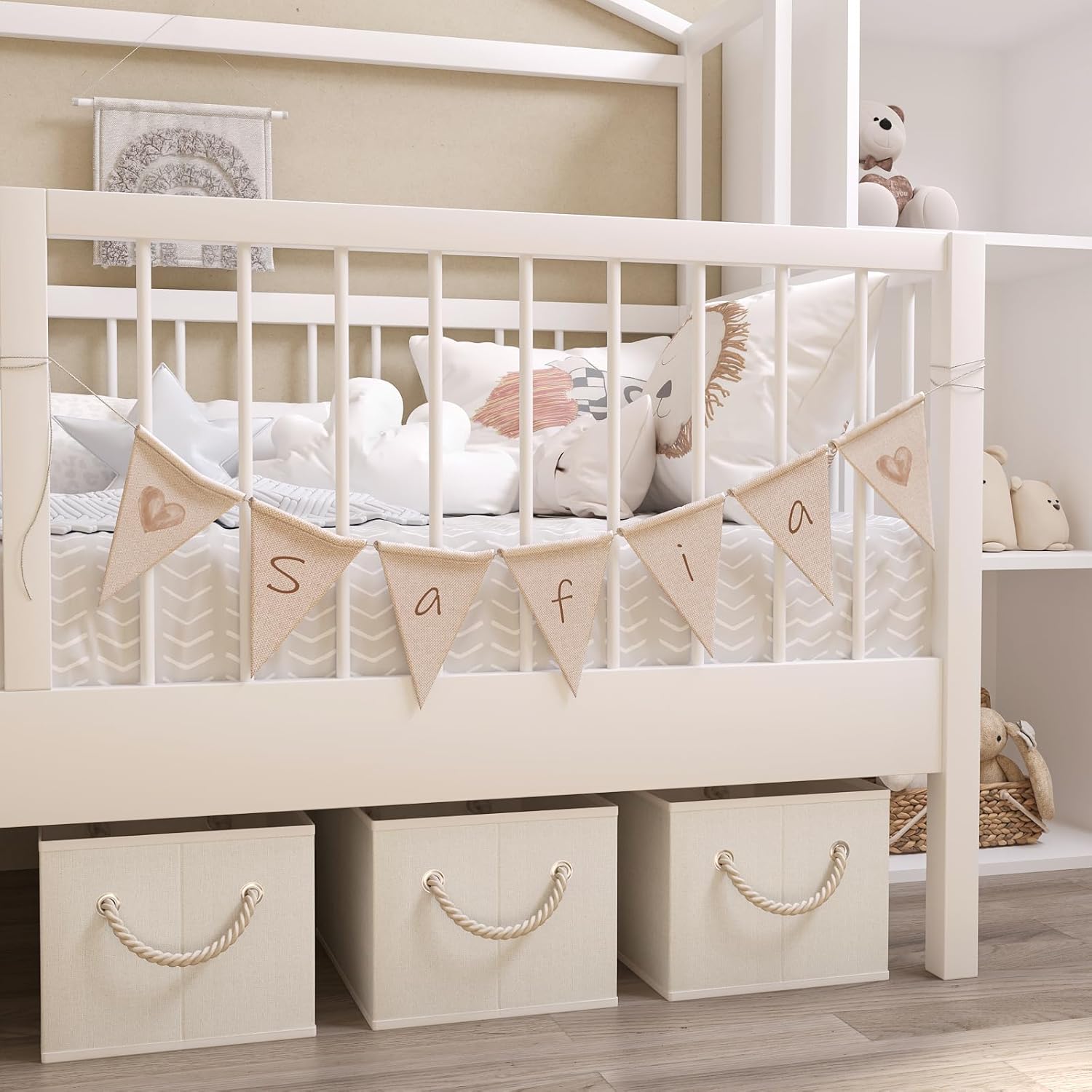 Underbed Storage Box with Storage Basket