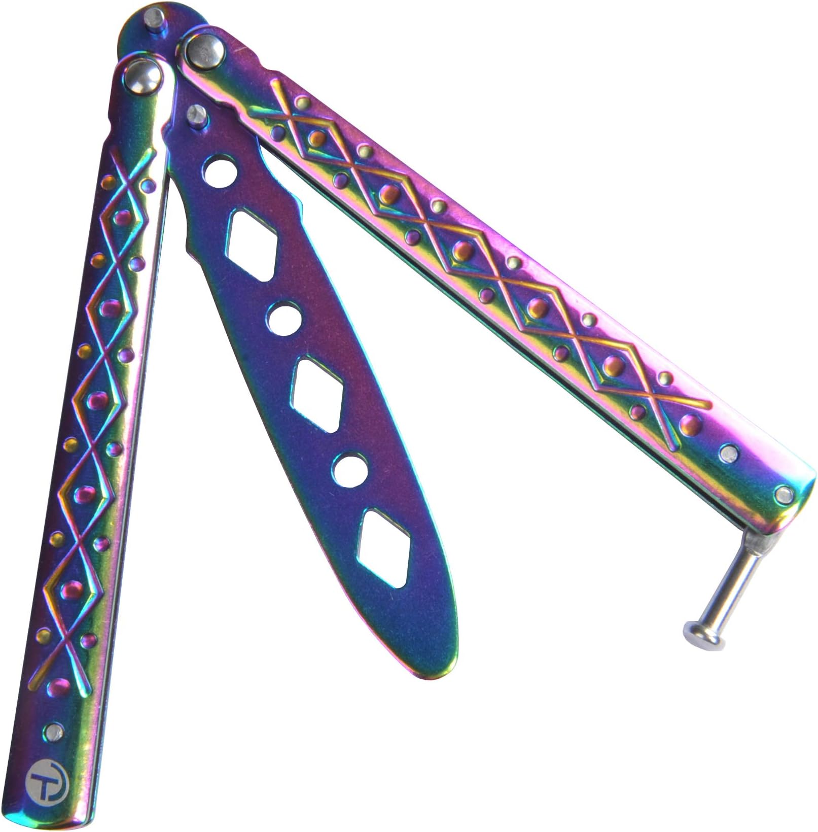 Butterfly Trainer, Unsharp-Blade Practice Training Tool Stainless Steel