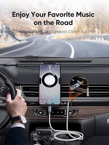 Miniatura 3 de CableCreation Cable USB C a conector auxiliar de audio de 0.138 in (4 pies), cable estéreo de auriculares tipo C a 0.138 in compatible con iPhone 16