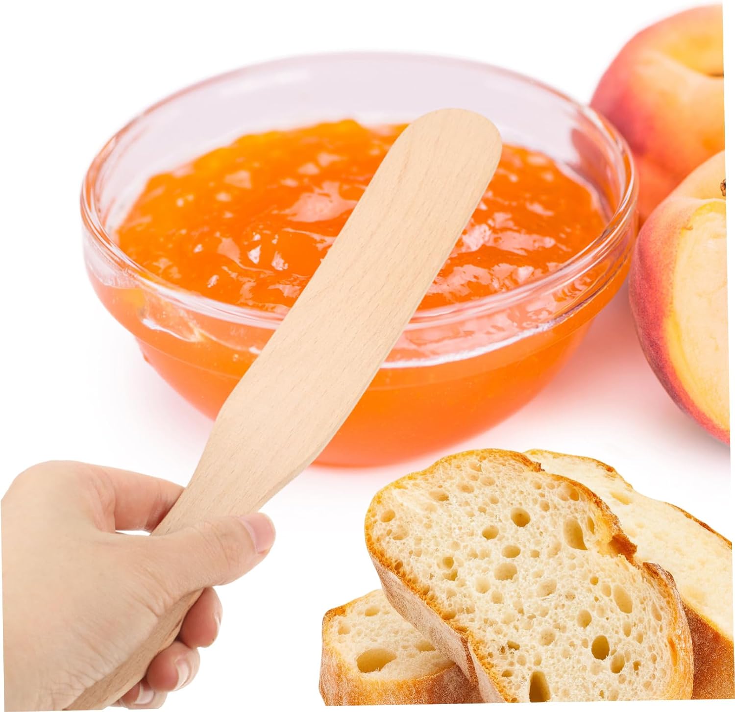 PRETYZOOM 2pcs Butter Spatula Ergonomic Cream Spreaders for Jam Soft Cheese Condiments Kitchen Utensil for Baking Cooking
