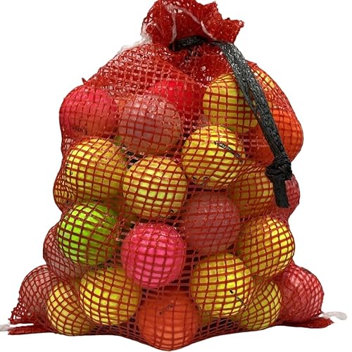 Golf Ball Planet 72 Colored Used Golf Balls in Mesh