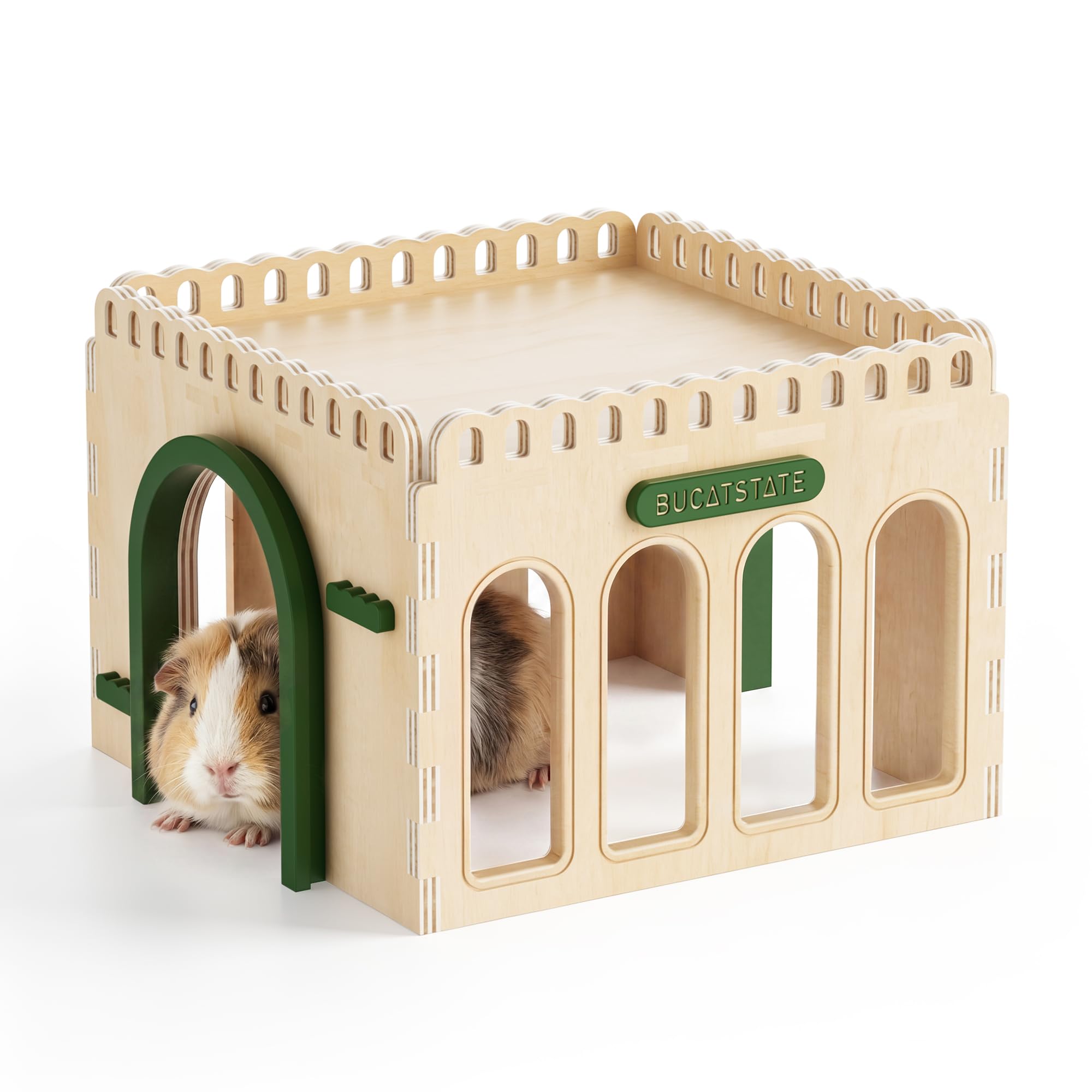 BUCATSTATE Guinea pig wooden hiding place