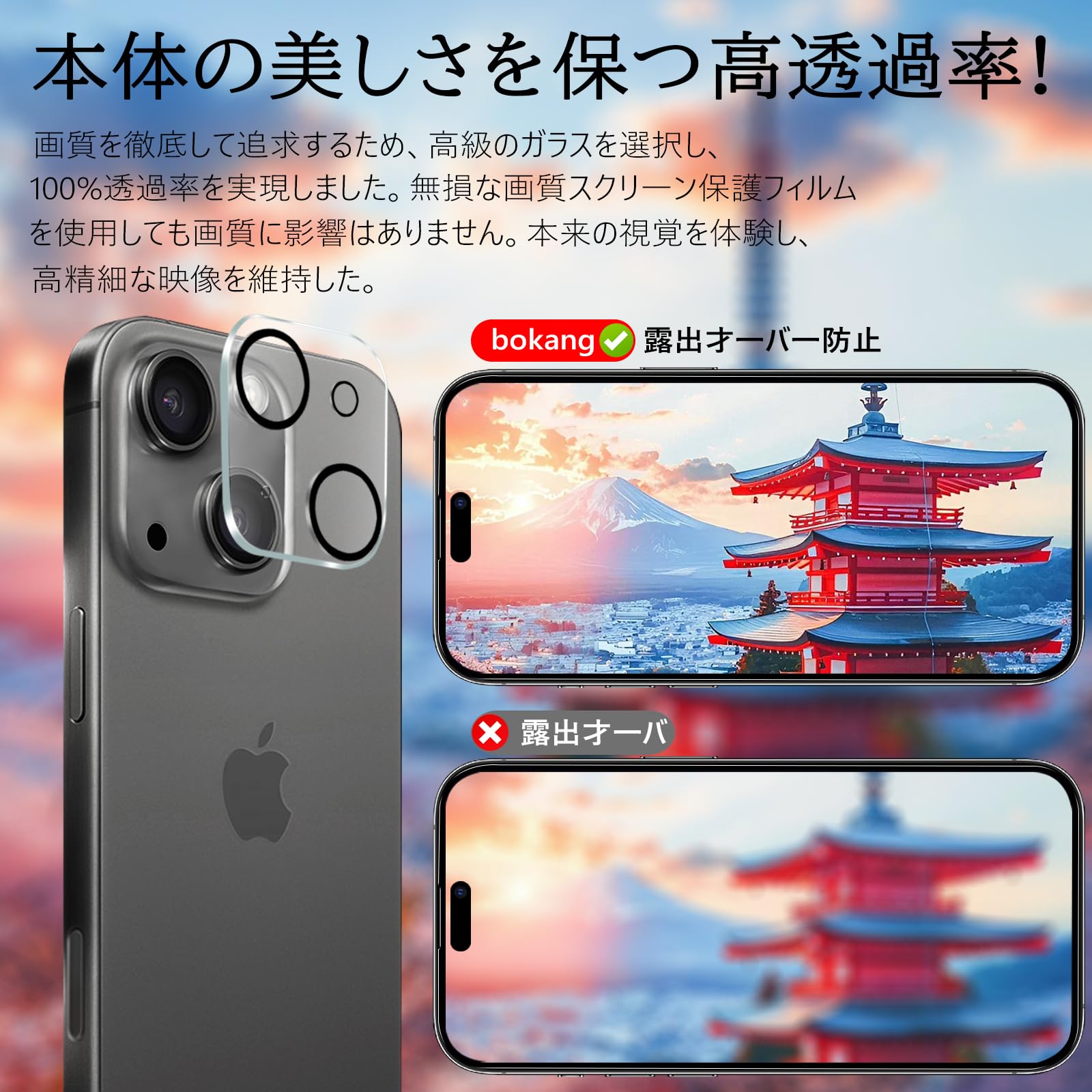Amazon | 【アンチグレア】 iPhone 13 Pro 保護フィルム さらさら［2枚