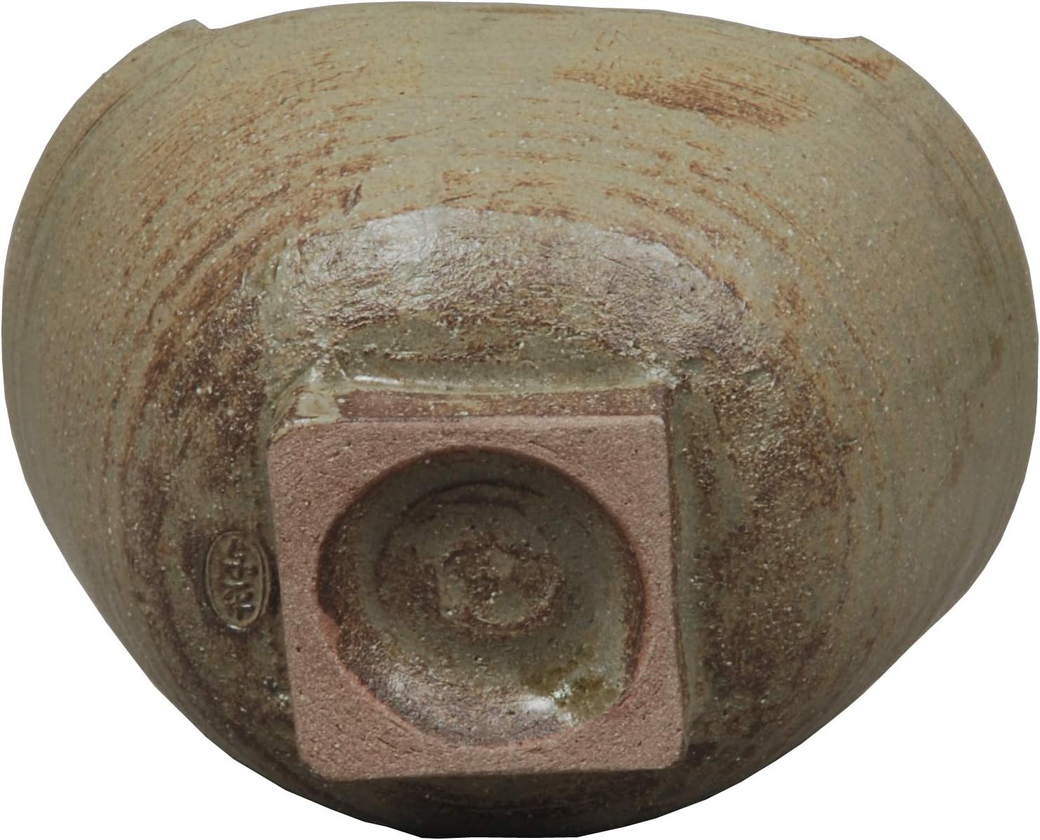 Nakamura Yohei Matcha Bowl, Brown, Size: Height 5.3 x Width 3.9 x Height 3.0 inches (13.4 x 10 x 7.5 cm), Brush Wash, Aoi Arabo, Paper Box Included