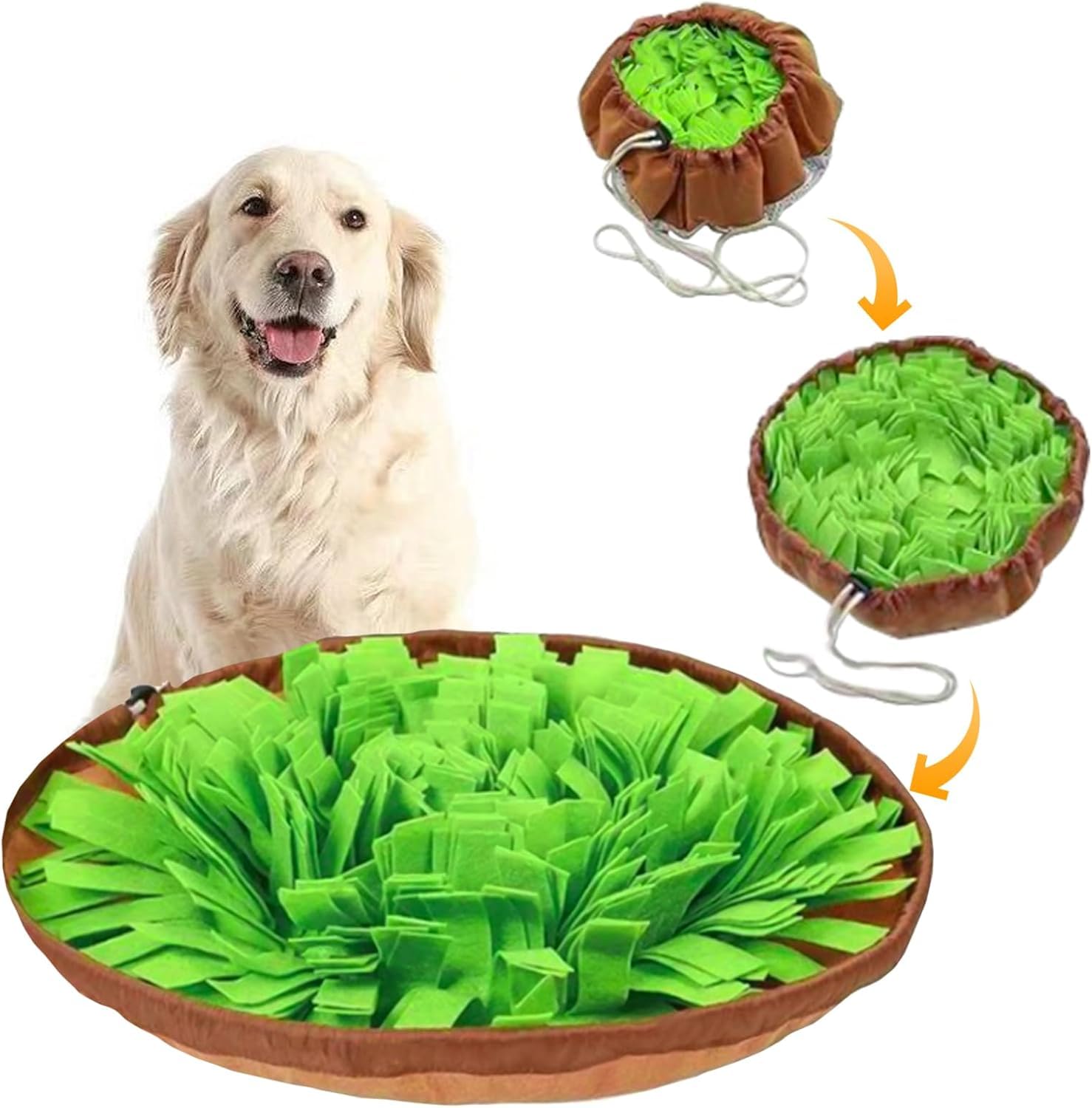 Woofy Snuffle Mat for Dogs & Cats, Interactive Pet Sniff Mat for Slow Eating Adjustable Dog Feeding Mat for Floors Anti-Sl... - Review, Price and Buying Guide