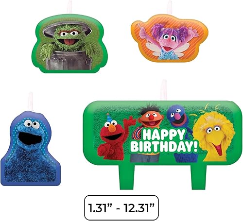 Miniatura 2 de Juego de velas de cumpleaños multicolor para todos los días, de 1.3 a 2.3 pulgadas, juego de 4 piezas, adornos perfectos para tartas para