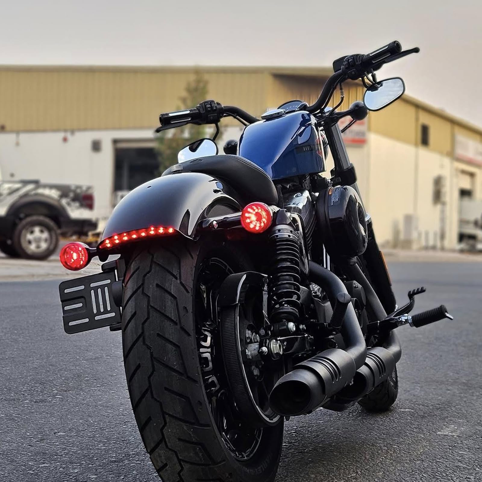 Portatarga Per Yamaha MT 125 Anno Di Cost.2020-2023 GroFaTec Revo Reclinable Porta Targa Si