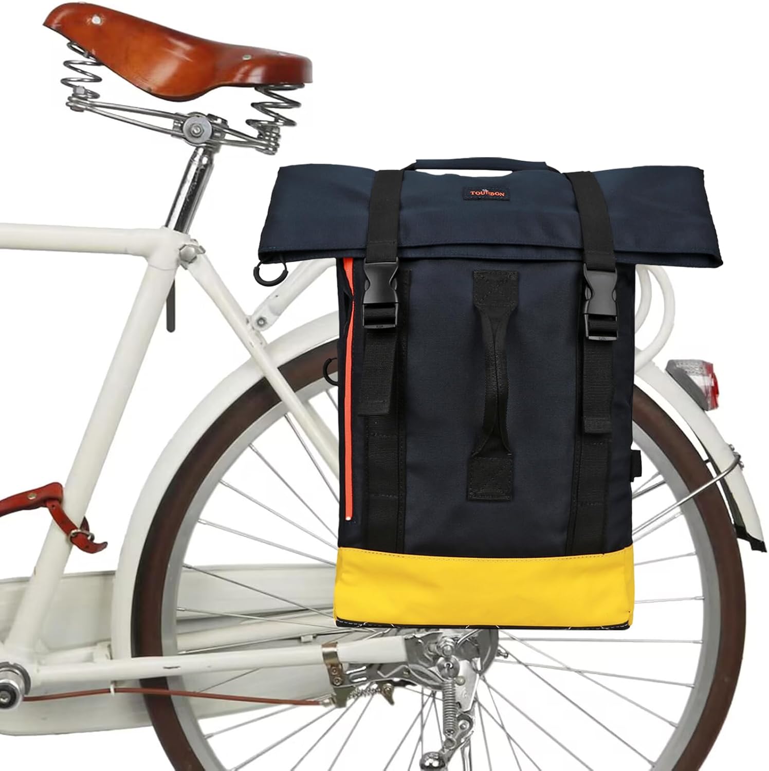 TOURBON Nylon Bike Pannier Backpack Bicycle Rear Martinique Ubuy