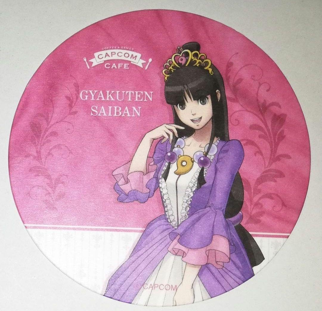 逆転裁判 綾里真宵 コースター 王室風 カプコンカフェ CAPCOM CAFE Amazon.co.jp: 逆転裁判 綾里真宵 コースター 特典 カプコン