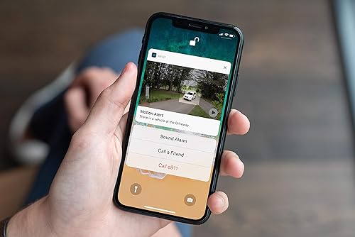 Miniatura 7 de Arlo Cámaras de seguridad para el hogar ultra inteligentes, alarma, recargable, visión nocturna a color, interiorexterior, 4K UHD, audio de 2 vías
