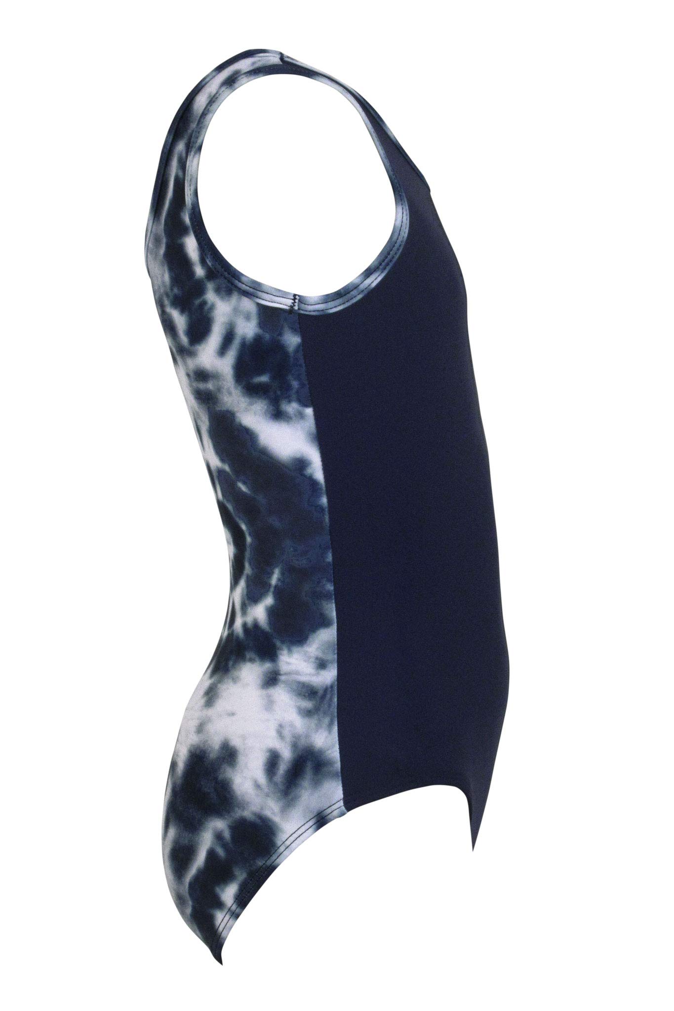 k-Bee LeotardsTie Dye Navy Girl's Gymnastics Leotard