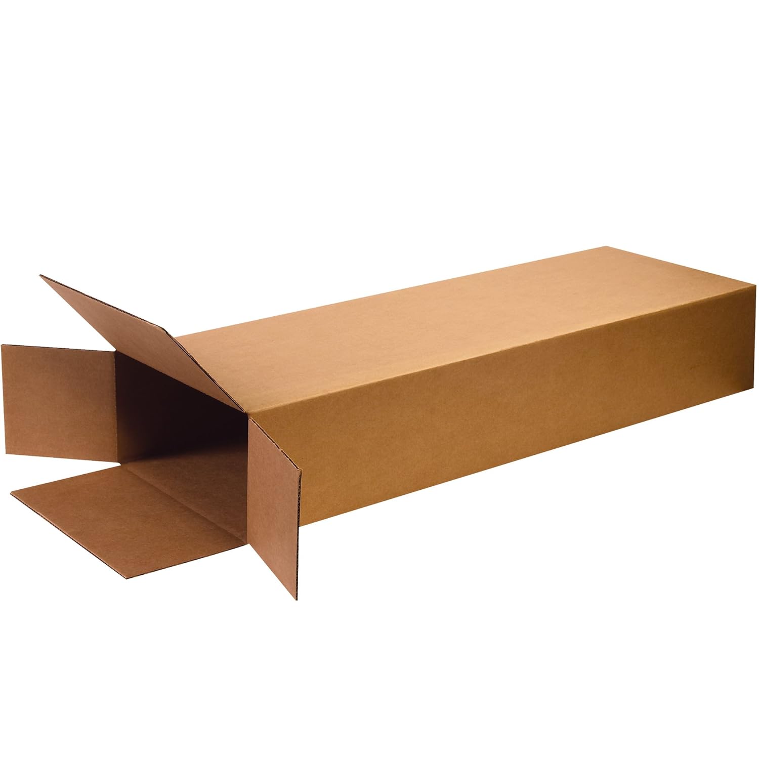 Aviditi HD18752FOL Side Loading Corrugated Cardboard Box 18 L x 7 W x 52 H, Kraft, for Shipping, Packing and Moving (Pack of 5)
