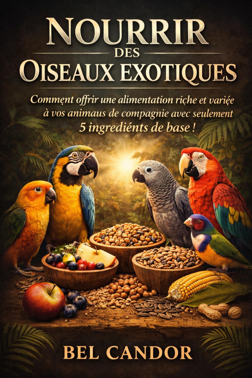 NOURRIR DES OISEAUX EXOTIQUES: Comment offrir une alimentation riche et variée à vos animaux de compagnie avec seulement 5 ingrédients de base !