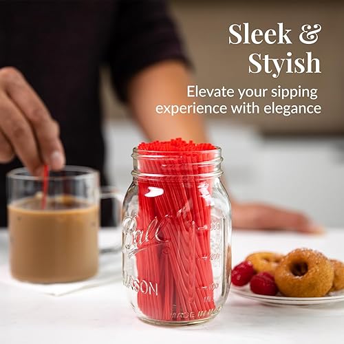 Vista 8 de Prestee Agitadores de café de plástico, 2000 unidades, 5 pulgadas, pajitas de plástico, bebidas y palitos de café, palitos de cóctel Swizzle, Negro