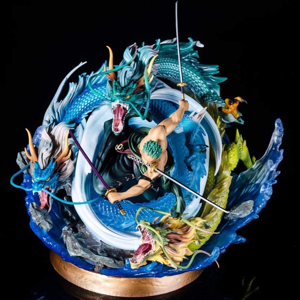 Amazon Co Jp ワンピース特大の竜巻巨大な3頭のドラゴンroronoa Zoro 40cm Gk像pvcアニメ漫画ゲームキャラクターモデル像フィギュアおもちゃのコレクション装 飾ギフト Adie ホビー